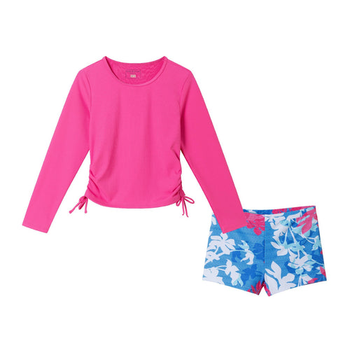 kids-7-16-rashguard-short-set-pink-blue Andy & Evan at Sophia's StyleRashgaurds-1